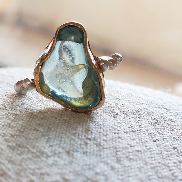 52Hz シーグラスリング　Neige 96901e0f19509030d82e0174620c54