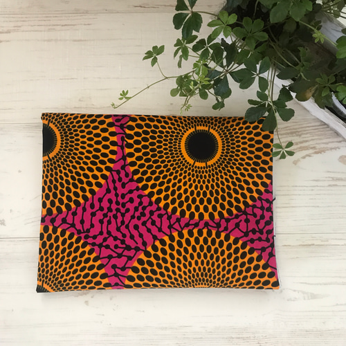 アフリカン アフリカ 生地 アフリカ布 ハンドメイド お揃い♡ ほろ苦い
