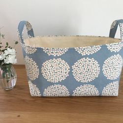 北欧布バスケット 小物収納 Mサイズ フリーボックス・小物入れ SHO