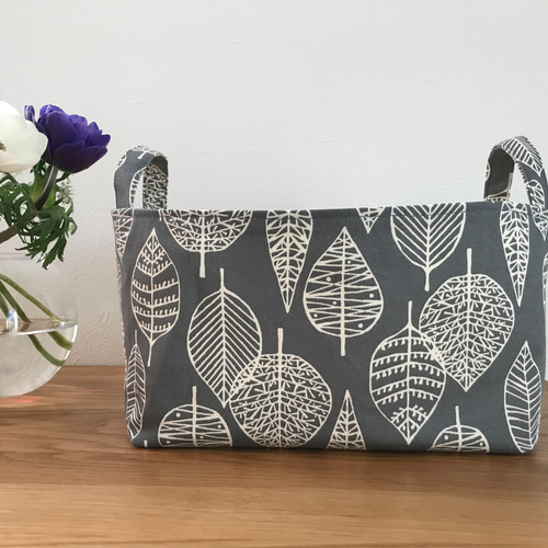 北欧布バスケット 小物収納 M フリーボックス・小物入れ SHO ROOM 通販  