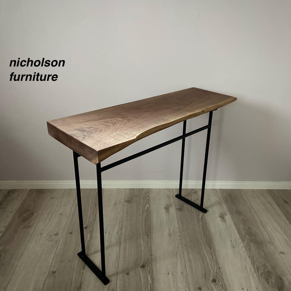オーダーメイド一点物】長デスク/ 古材・アイアン使用