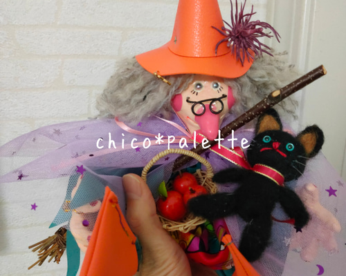 ✡魔女人形✡ その他インテリア雑貨 chico*palette 通販 14669619