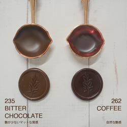 262：COFFEE シーリングワックス ピル 35ｇ 約100粒【ブラウン/ベージュ系】 3枚目の画像