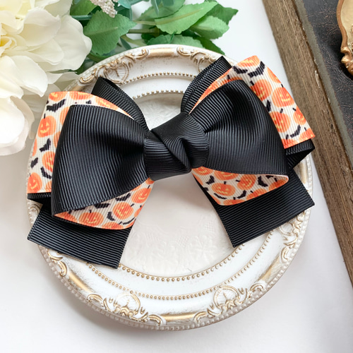 【1268】レジン　ハロウィン　マトリカリア　ヘアゴム　ポニーフック　ブロ―チ 1433】レジンマトリカリアヘアゴムポニーフックブロ―チハンドメイド