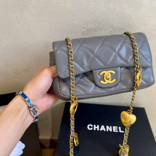 お値下げ 未使用 シャネル CHANEL ミンク チェーンバッグ