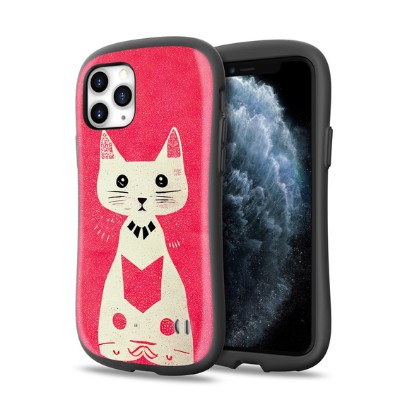 iFace 型貓 iPhone 15 / 14 / SE3 / 13 相容於所有型號防震智慧型手機保護殼 S915 第3張的照片