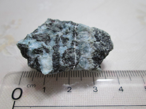 天然石　原石　ラリマー　１８ｇ 5枚目の画像