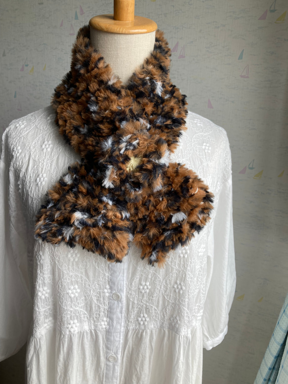 キャットヤーンのミニストール ミケ風 ストール mint 通販 14671385