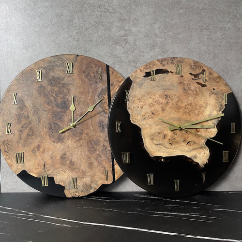 最高級素材】クラロウォールナット | 壁掛け時計 掛け時計・置き時計