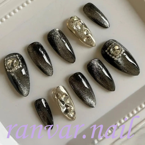 デザイン407 ネイルチップ（つけ爪） ranvar.nail 通販