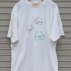 メガネ　Tシャツ　XXXL　ブラック 3枚目の画像