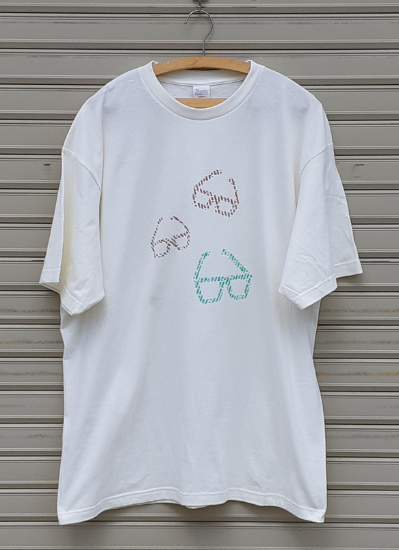 メガネ　Tシャツ　XXXL　ブラック 3枚目の画像