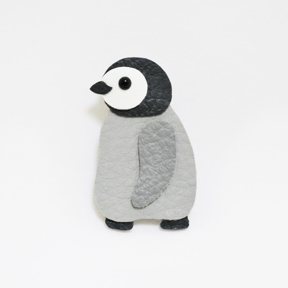 Lブローチ:ペンギン 1枚目の画像