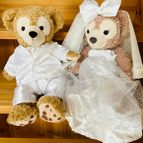 ダッフィーウェディングコスチューム 楽天市場】ダッフィーの新しい友達ジェラトニーとリーナベル