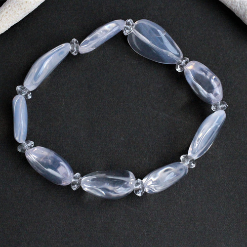 14kgfぷっくりスコロライトブレスレット ぷっくり スコロライト ブレスレット ブレスレット Rainbow Stone 通販