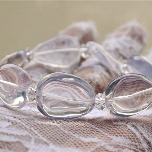 ぷっくり スコロライト ブレスレット ブレスレット Rainbow Stone 通販