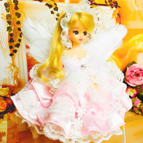 リカちゃん ハンドメイド服 ドール服 人形服 ♡エンジェル