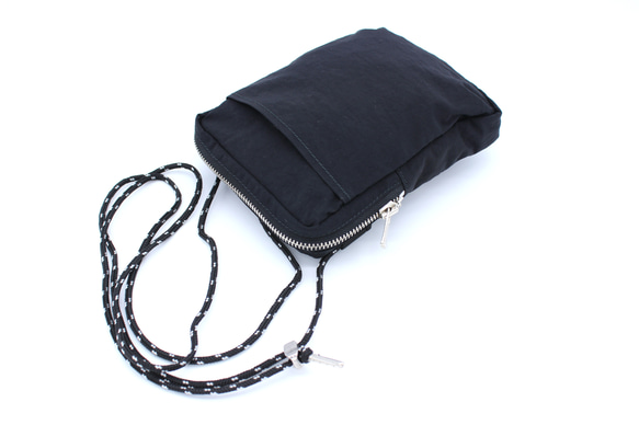 財布、携帯、鍵、カードケースなど全てが一つで収まるバッグ/スマホショルダー/日本製/ 18枚目の画像