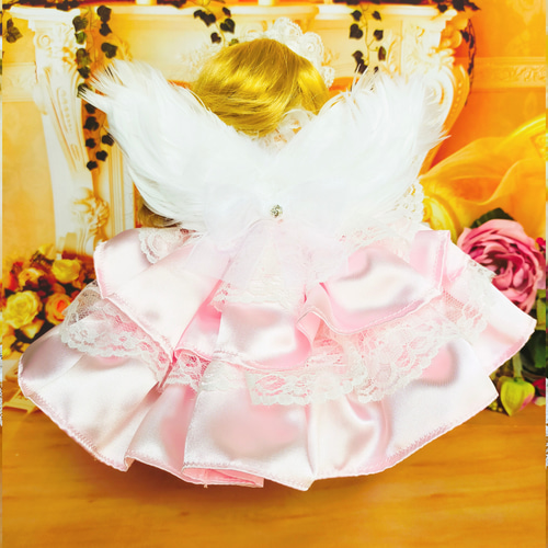 リカちゃん ハロウィン 天使の羽 ドレス ピンク ドール服 人形服
