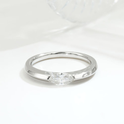 0.5ctマーキーズカットリング C0120-2（4週間発送） 12枚目の画像