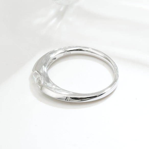 0.5ctマーキーズカットリング C0120-2（4週間発送） 15枚目の画像