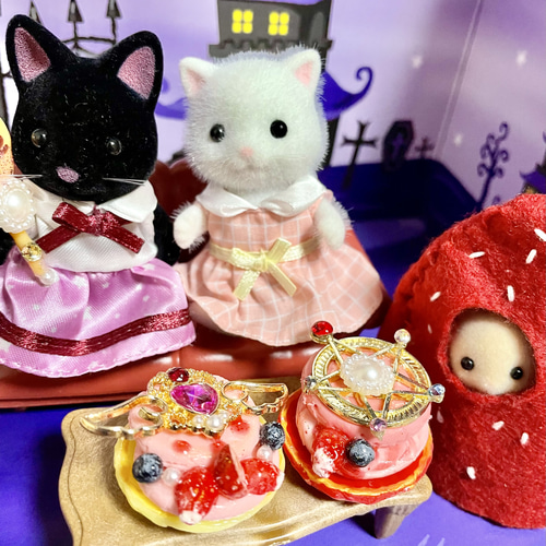 カラフル猫ちゃん♡ゆめかわパンケーキ 延ばせる