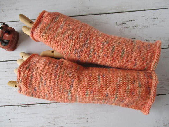 ハンドウォーマー  My Hand -Dyed Socksyarns 2枚目の画像