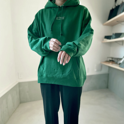 ユニセックス 】刺繍 ビッグシルエット スウェット プルオーバー