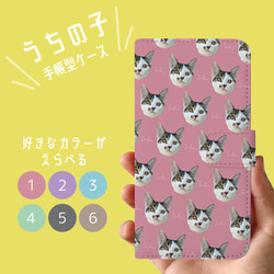 ■MARIMADE■うちの子グッズ iPhoneケース ペット 写真 スマホケース カバー愛犬猫 オーダーメイド 7枚目の画像