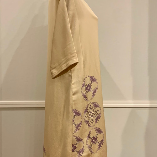 ✴︎✴︎✴︎sale！色留袖✴︎着物リメイクフォーマルワンピース