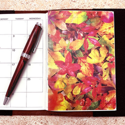 めくれる栞＜落葉＞※納期10日前後です 4枚目の画像