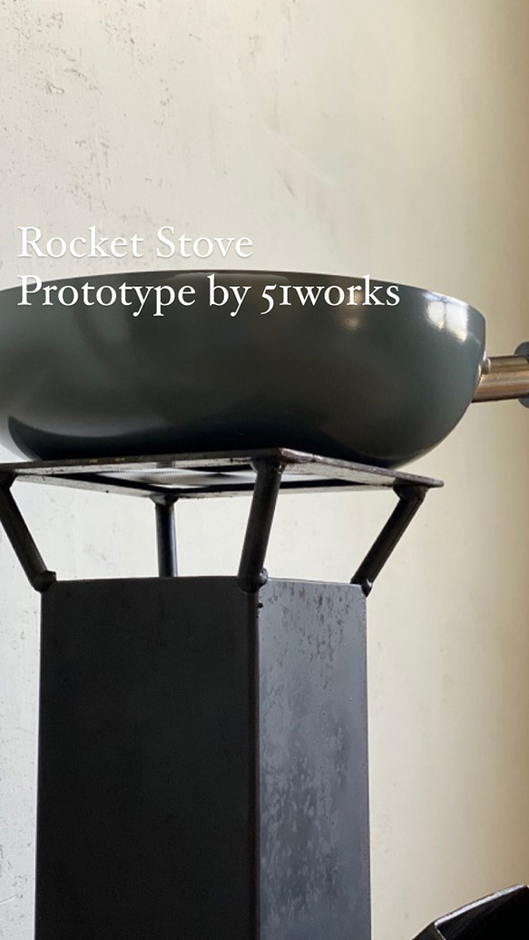 数量限定　ロケットストーブ　焚き火　キャンプ　アウトドア　ストーブ　コンロ 5枚目の画像
