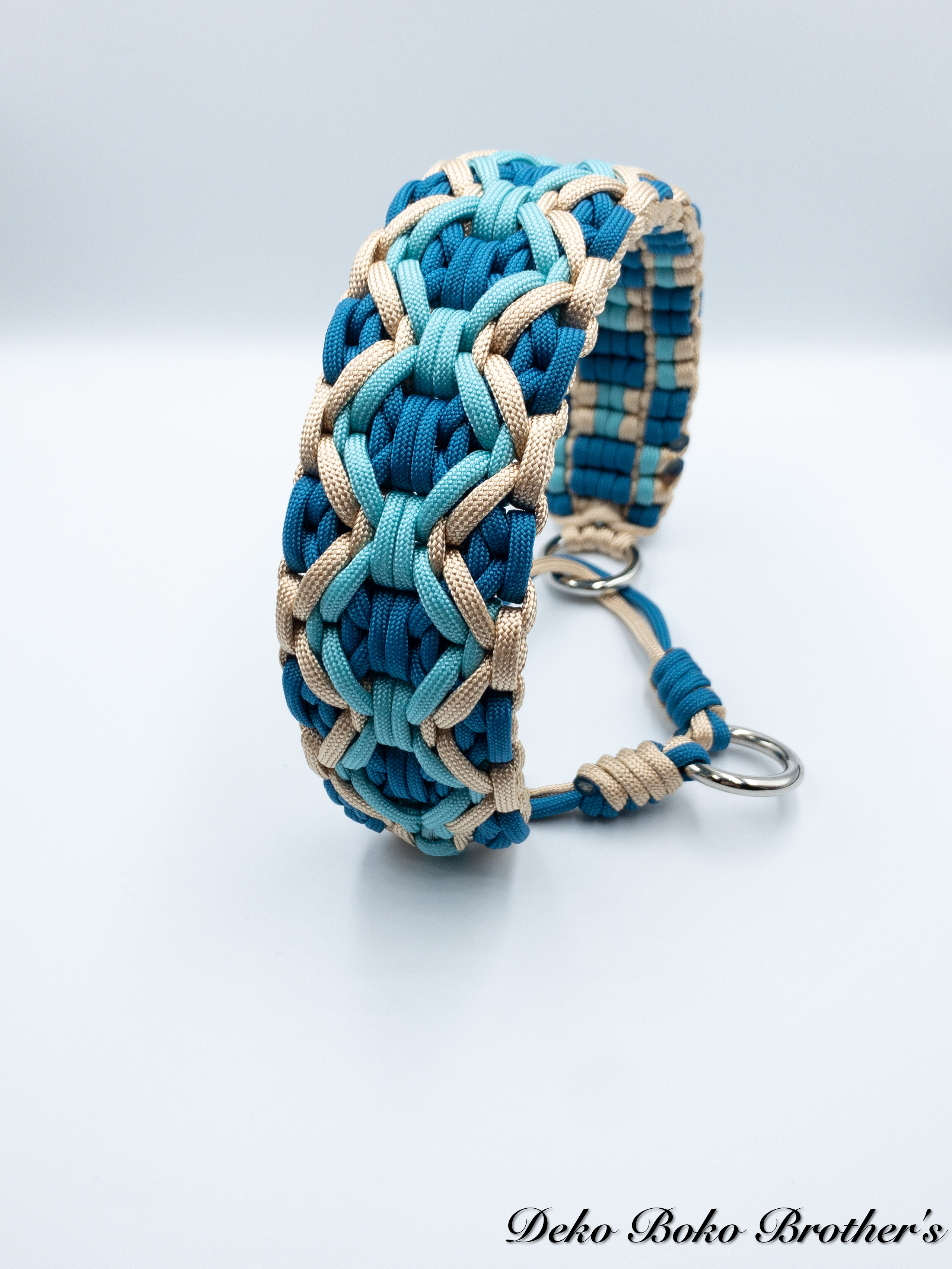 パラコード首輪 デザインNo.16中型犬・大型犬首輪 リード・首輪