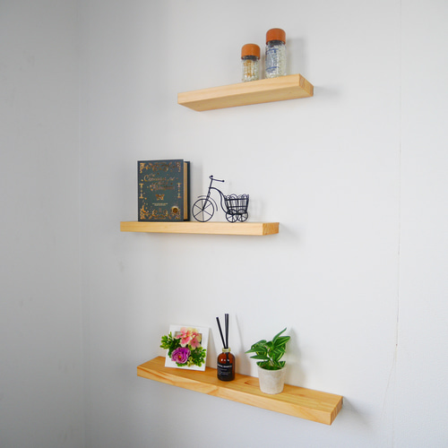 フローティングシェルフ 奥行150㎜ 棚板幅300㎜〜1400