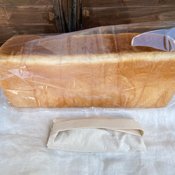 【受注製作】再販❸ 生成りベリー　食パン3斤用エコバッグ　食パン1本エコバッグ 17枚目の画像