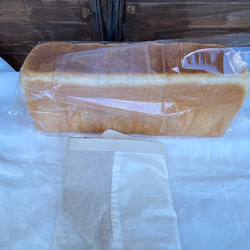 【受注製作】再販❸ 生成りベリー　食パン3斤用エコバッグ　食パン1本エコバッグ 15枚目の画像