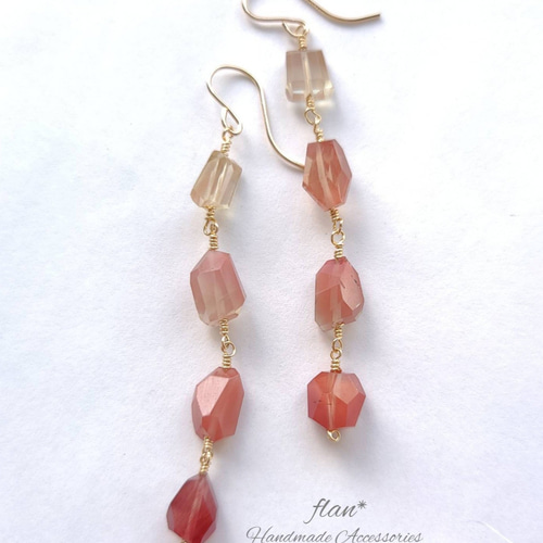 アンデシンetc.ストレートピアス アンデシンetc.ストレートピアス