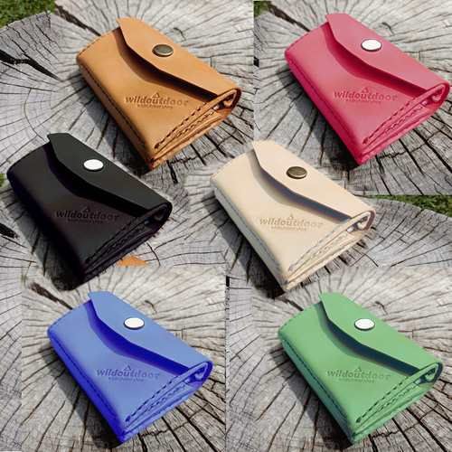 小物入れ ZC1258 ベルトループ付き本革ミニウォレット ミニ財布 カードポケット コイン