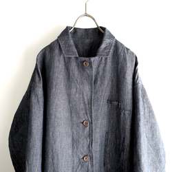 linen chino atelier coat 3枚目の画像