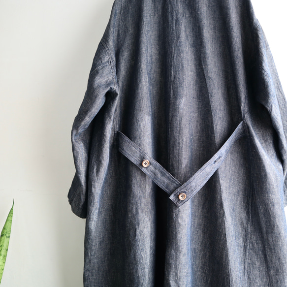 linen chino atelier coat 9枚目の画像