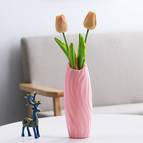 プラスチック花瓶、リビングルームの装飾 一輪挿し・花瓶・花器