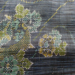 ６６１０　紬の着物で作った和風財布・ポーチ　#送料無料 13枚目の画像