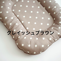 うさぎ用 ゴロンちょマット・ドットニュアンスカラー(クッション、ベッド) 3枚目の画像