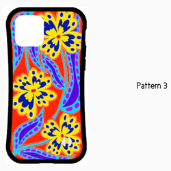 ★送料無料★《全5色》Botanical Pattern【ボタニカル柄】iPhone ケース 8枚目の画像