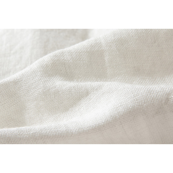 リネンジャケット テーラード　スーツ ブレザージャケット100%リネン中厚　ホワイト　S&M&L # L100WH 11枚目の画像