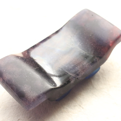 【再販】 ガラス製 書道具 墨床 紫＋(プラス) 3枚目の画像