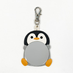 Lミラーキーホルダー:ペンギン 1枚目の画像