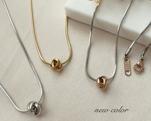 冬映え◇トリニティリングネックレス/クリスマス チョーカー つけっ