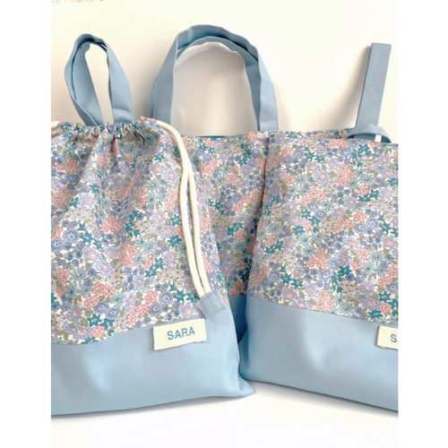 w様オーダー品 レッスンバッグ SARA 通販 14678253｜Creema(クリーマ)