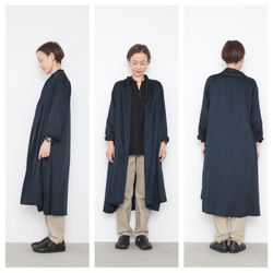 Robe cardie / deep navy 4枚目の画像